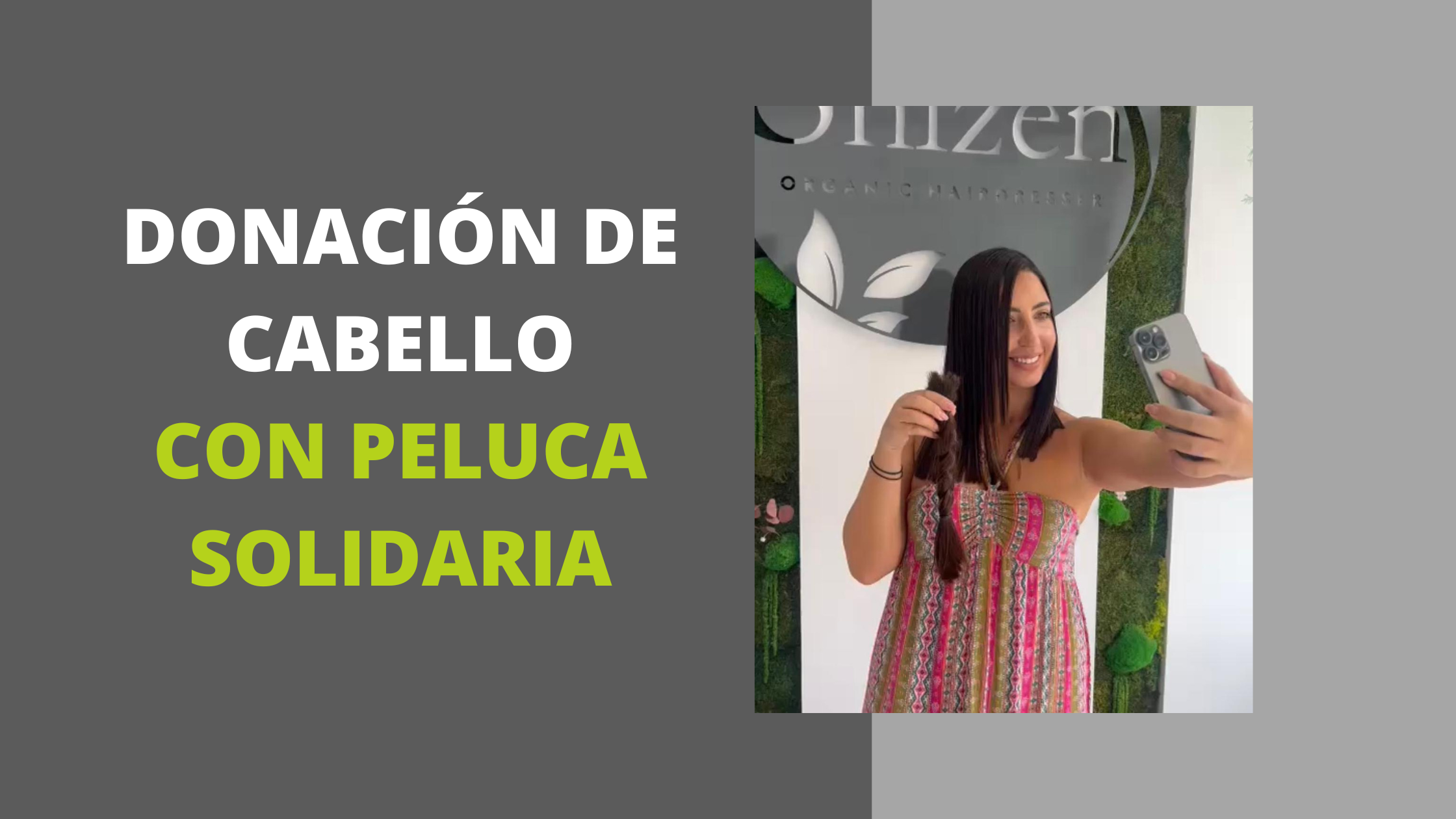 Donaci n De Cabello Con Peluca Solidaria Organic Shizen Tu Donaci n De Cabello Con Peluca Solidaria Organic Shizen Tu